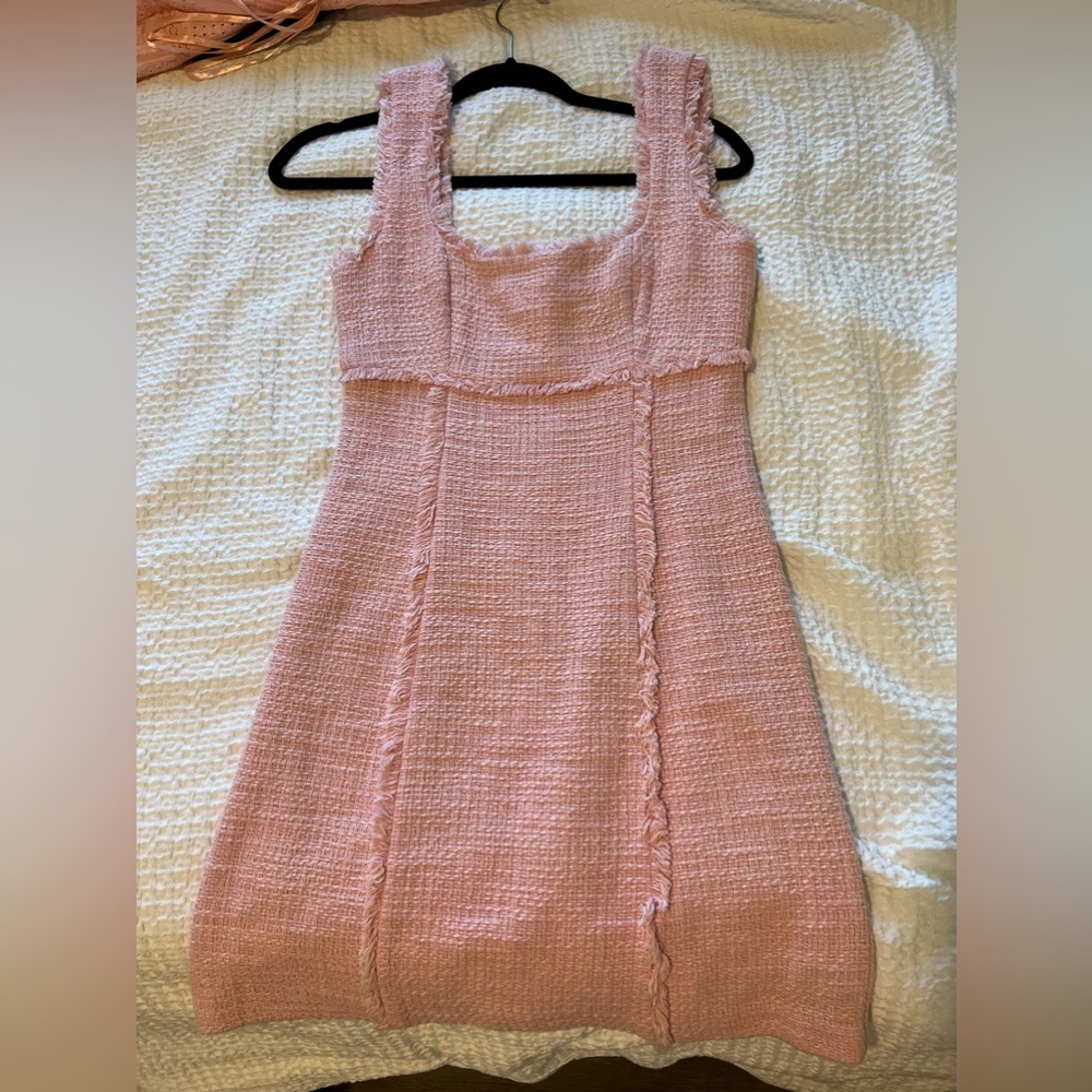 LIKELY pink mini dress